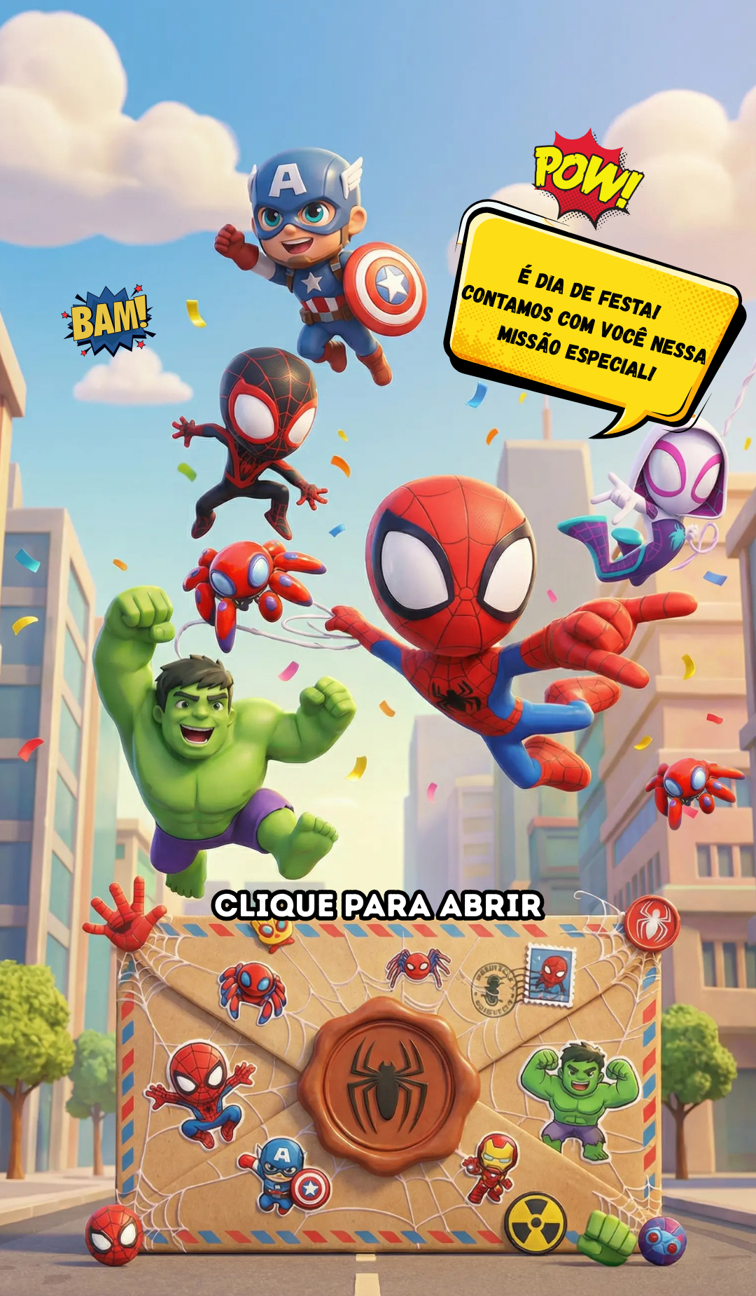 Capa do convite
