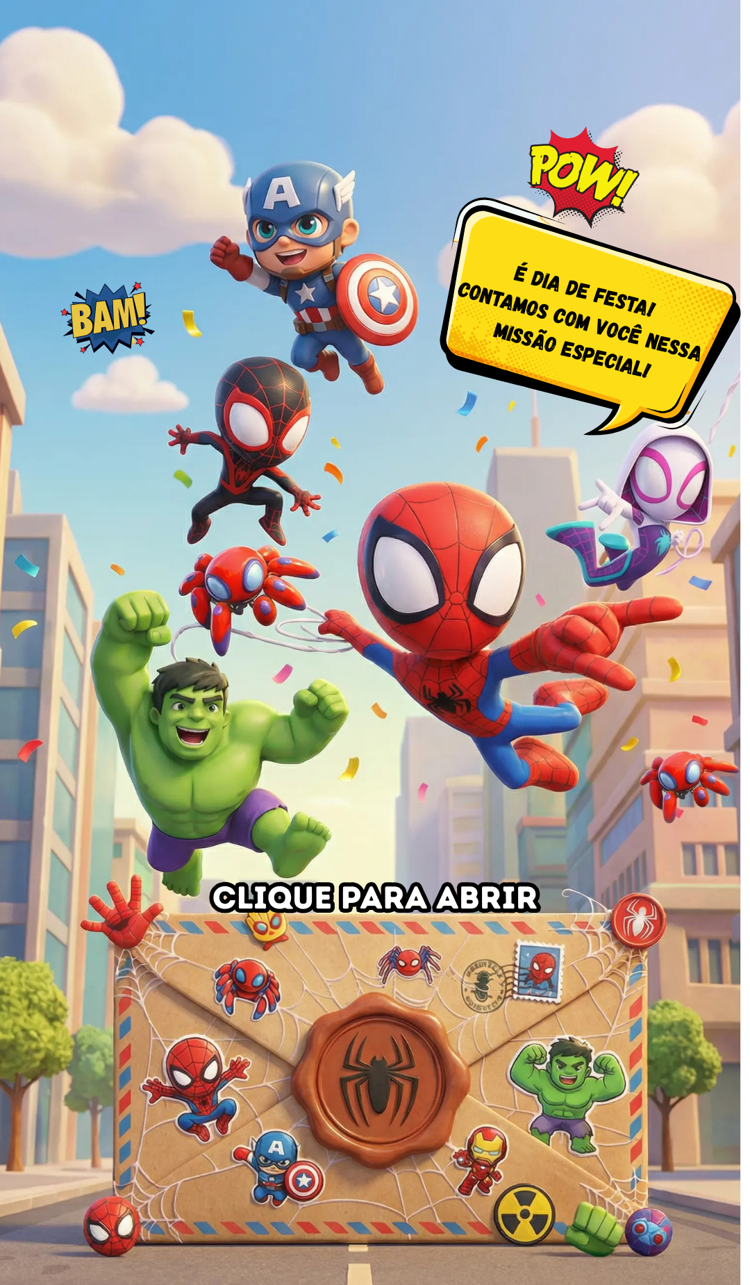 Capa do convite