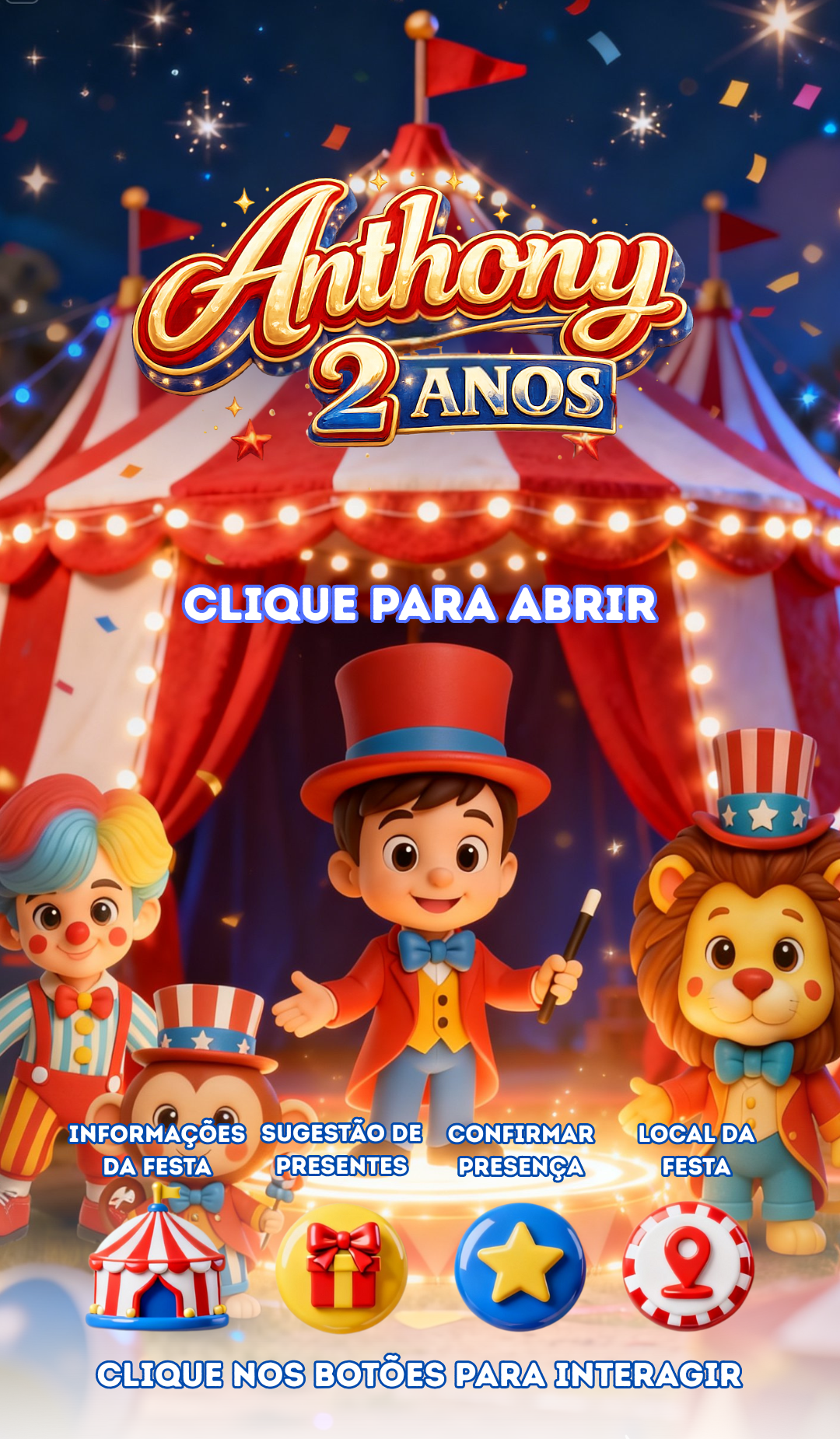 Capa convite