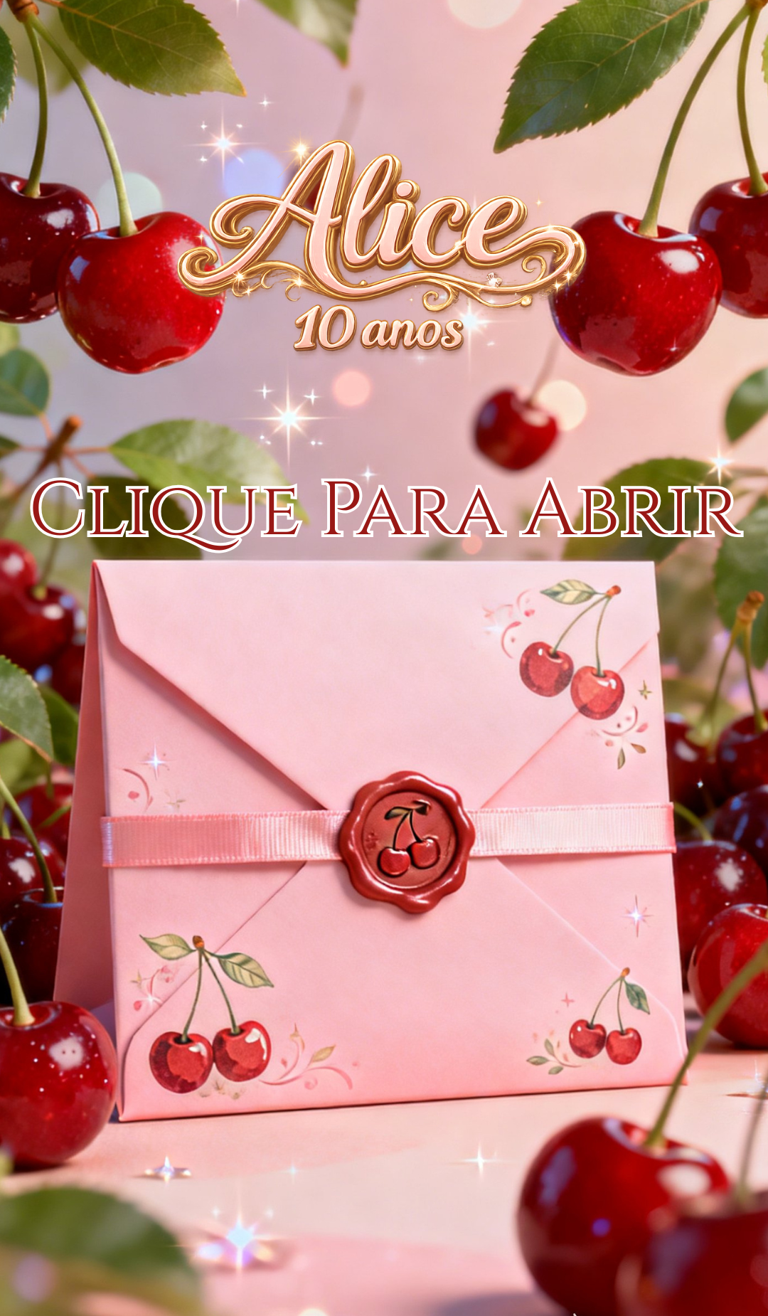 Capa do convite