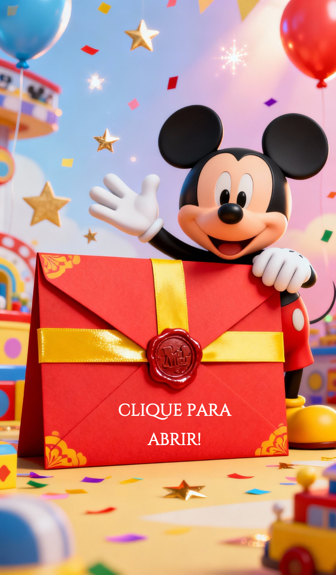 Capa do convite