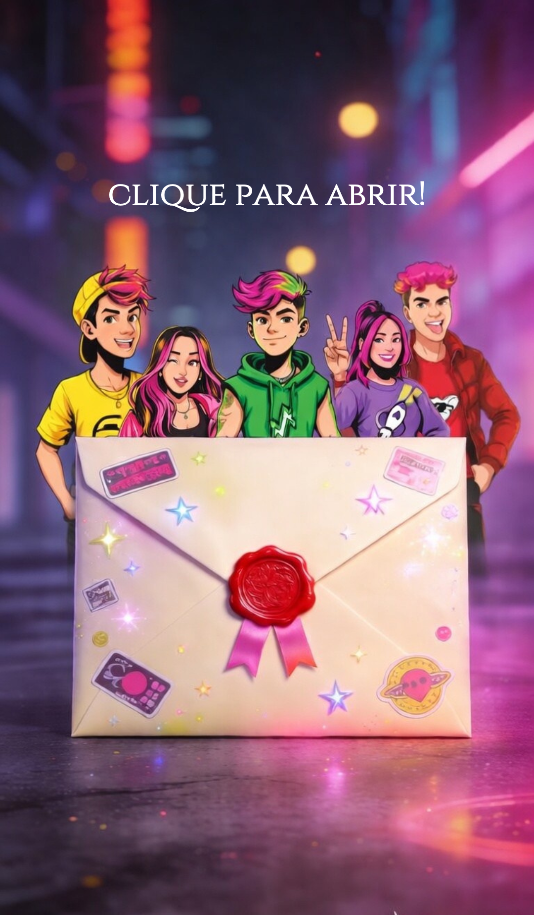 Capa do convite