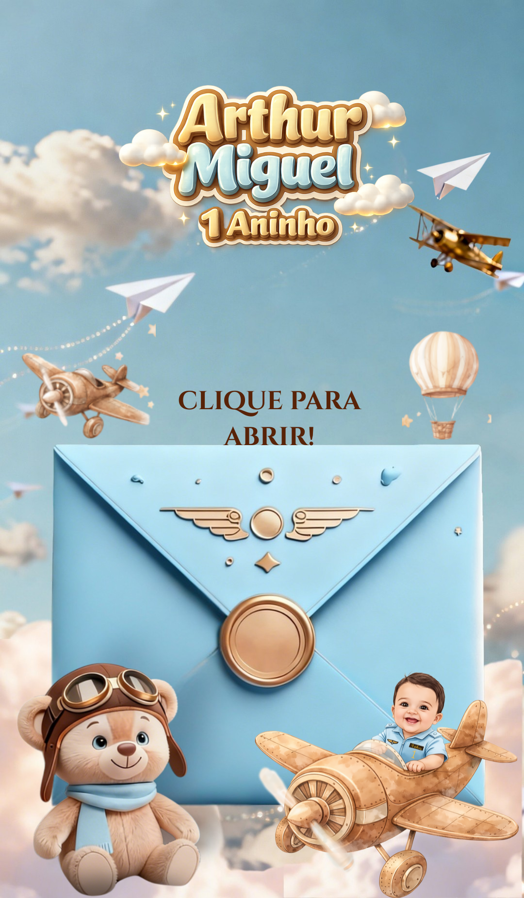 Capa do convite