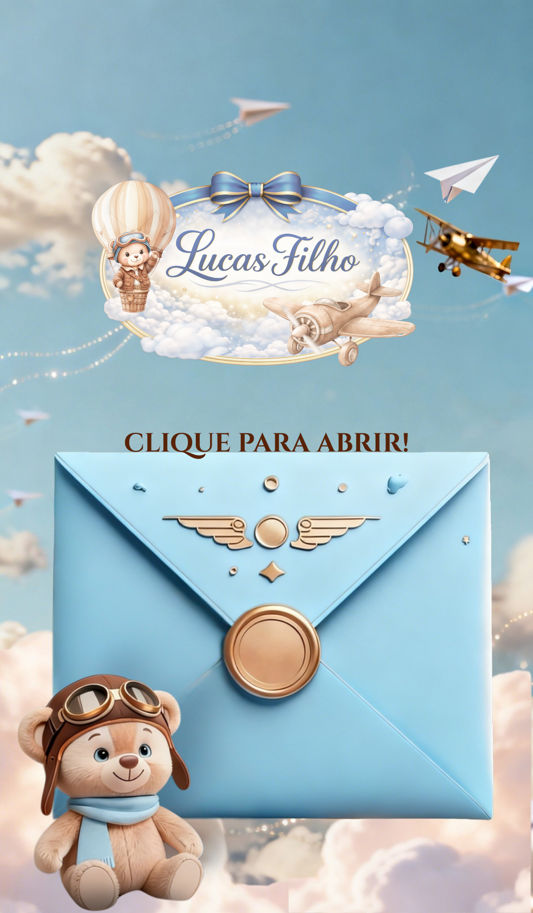 Capa do convite